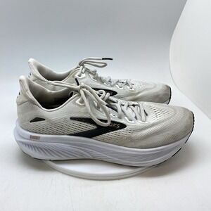 Brooks Sneakers Womens 11 B Ghost 18 1204821B105 White Running Athletic Shoes